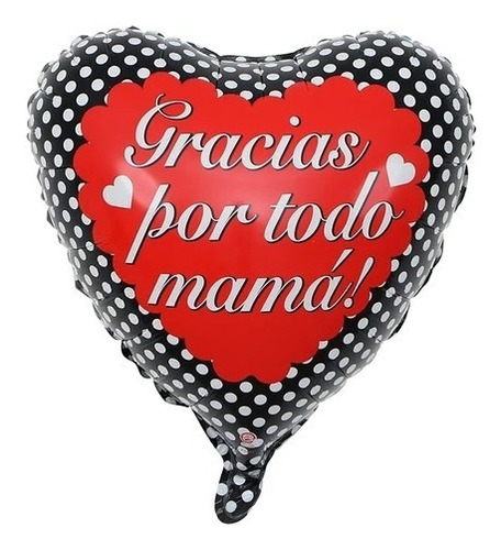 12 Globos Día Madre/mamá. Incluye Varillas