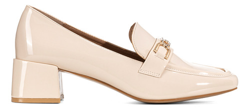 Mocasin Beige Formal Mujer Weide Zs52