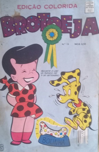 Brotoeja Nº 19 - Antigo E Raro Gibi - Rio Gráfica - 1969