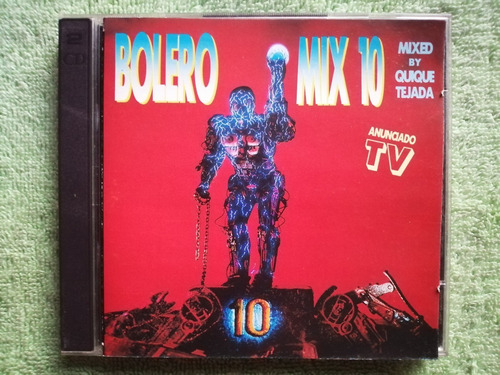 Eam Cd Doble Bolero Mix 10 1994 Maquina Total Megatron Unity