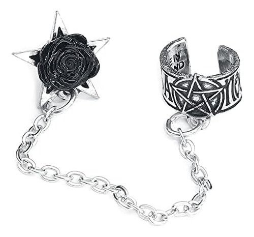 Rosa Nocta Earcuff De Alchemy Gothic, Inglaterra