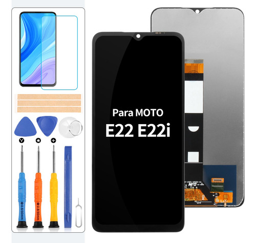 Para Motorola Moto E22 E22i (xt2239) Pantalla Táctil Lcd 