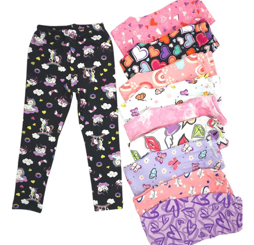 Art-07 Oferta Pack X5 Calzas Modal Nena Niña Kaorikawaii