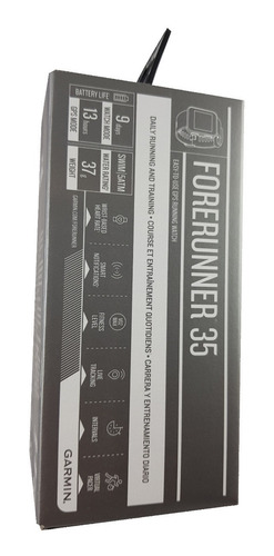 Imagen 4 de 4 de Reloj Garmin Forerunner 35 Negro Gps