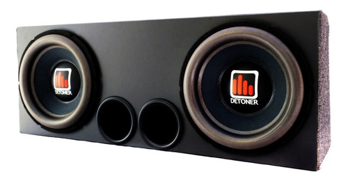 Caixa Dutada C/ 2 Subwoofer Detoner 12 800 Wrms Cada