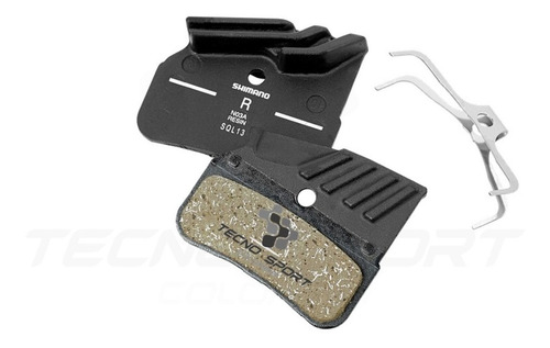 Imagen 5 de 8 de Pastilla Freno Shimano N03a Xtr Xt Slx Refrigerada 4 Pistone
