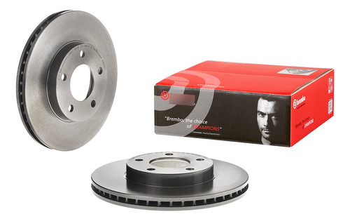 Un Disco Ventilado Front Mercury Mariner Brembo 05/07