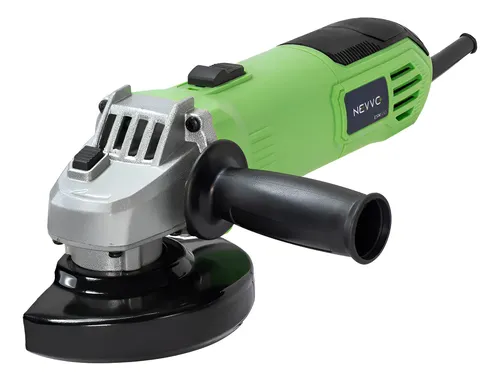 Nevvo Esmerilhadeira Lixadeira Angular 4.1/2 11000rpm Esn500 Nevvo Verde 127v 60