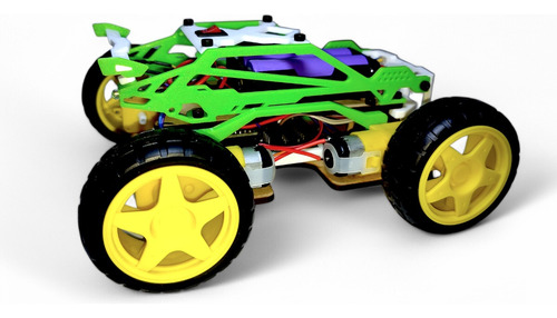 Carro Bluetooth Completo Inteligente Compatible Con Arduino