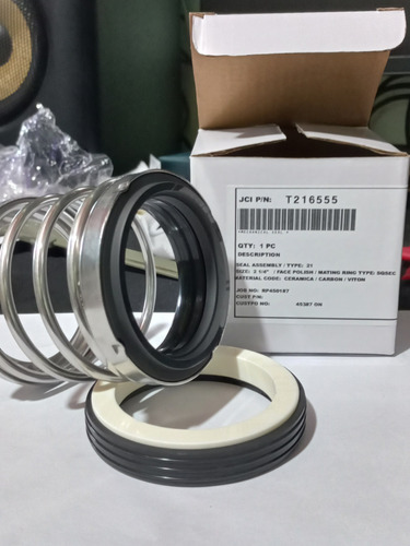 Sello Mecanico 2 1/4 Tipo 21 Carbón-ceramica-viton.
