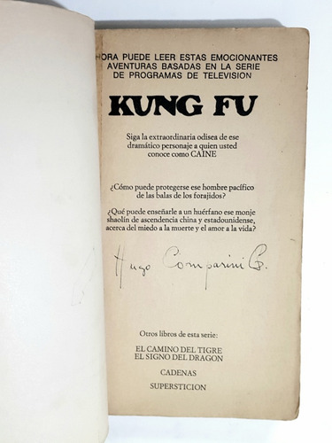 Libro Kung Fu 4 La Mantis Religiosa Mata De 1974,176 Páginas (Usado)