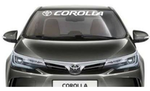 Calcomania Sticker Parabrisas Toyota Corolla