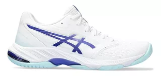 Zapatillas Asics Netburner Ballistic Ff 3 White/blue Mujer