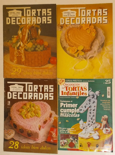 Revistas Tortas Decoradas / Tortas Infantiles / Aprendiendo (Usado)