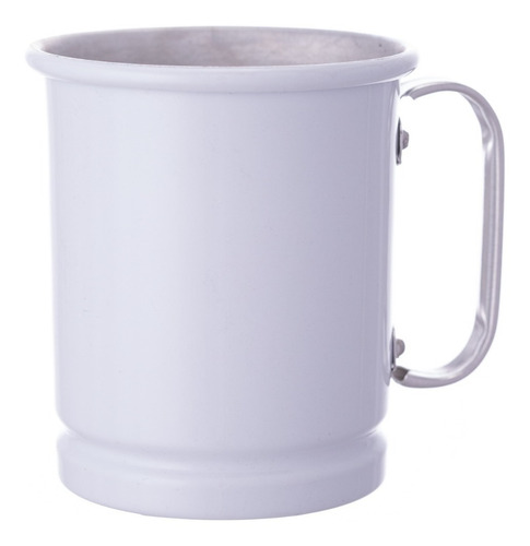 Caneca Chopp Cerveja 7 Cores Variadas 600 Ml Aluminio Cor Branco