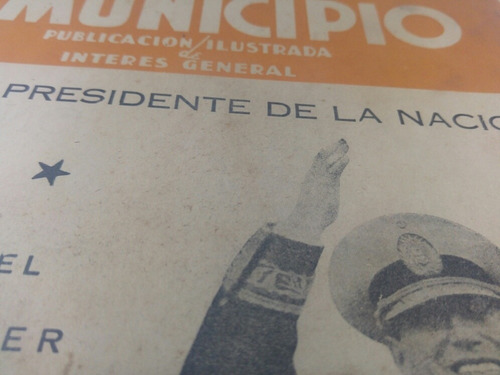 Revista El Municipio Asuncion Juan Domingo Peron Junio 1946