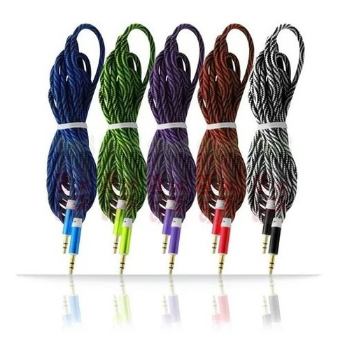Imagen 4 de 4 de Cable Auxiliar 3.5mm Macho-macho