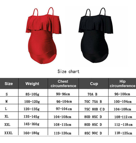 De Bikini De Maternidad Con Tirantes Traje De Baño Con