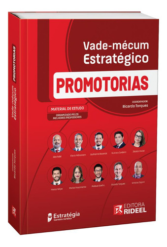 Vade-mécum Estratégico - Promotorias - 1ª Edição, De Ricardo Torques. Editorial Rideel Em Português
