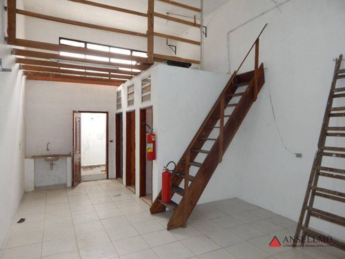 Imagem 7 de 13 de Salão Para Alugar, 158 M² Por R$ 3.000,00/mês - Jardim Bom Pastor - Santo André/sp - Sl0496