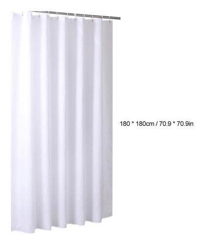 LLKOZZ Cortina de Ducha 300x180cm Cortina de la Ducha Size : 100 * 180cm Impermeable Prevenga el Moho Material m/ás Grueso del Poliester Cortinas de Ducha 100x180cm