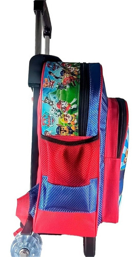 Mochila Primaria Con Ruedas Paw Patrol
