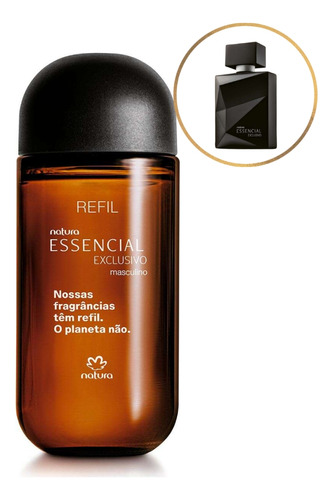 Perfume Masculino Essencial Exclusivo Refil 100ml Natura