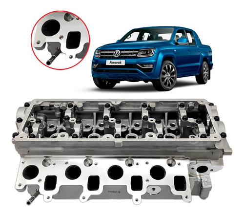 Cabeçote Amarok 2.0 16v 2010 2011 2012 Cano Retorno De Agua