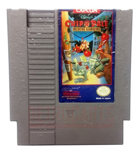 Chip N Dale Rescue Rangers Nes