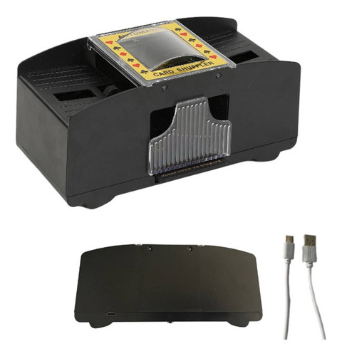 Card Shuffler Accs Tool Batería Y Tarjeta De Repartidor Usb