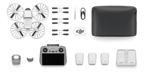 Combo Dji Flip Fly More Dji Rc 2 Cor Cinza+ Nota Fiscal Cinza