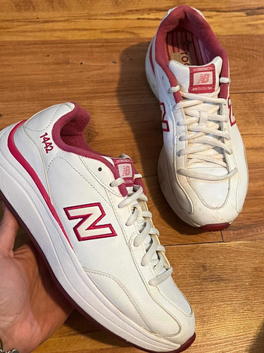 Padrisimos Tenis New Balance Rock & Tone Piel Fina Bicolor!!