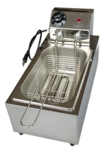 Fritadeira Elétrica Quadrada 2l Inox 220v Chalotte One