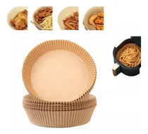 Comprar X200 Papeles Absorbentes Para Air Fryer Descartables Papel Para Freidora De Aire Marin Color Beige 200 Unidades de Papel Absorbente Para Freidora De Aire Desechables Antiadherentes Papel Absorbente