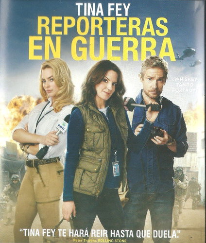 Reporteras En Guerra | Blu Ray Tina Fey Película Nueva