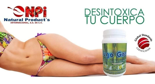Jugo Green (verde) Mix Fibra En Polvo 1.2 Kg