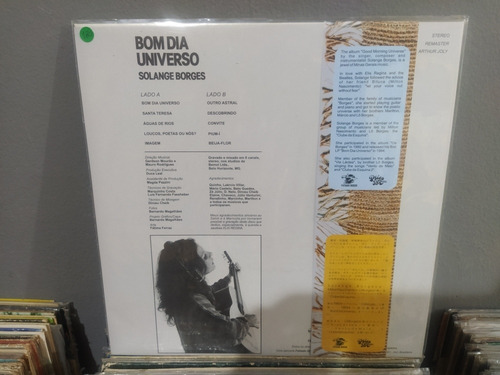 Solange Borges - Bom Dia Universo - Lp Disco De Vinil | Frete grátis Solange Borges - Bom Dia Universo - Lp Disco De Vinil | Frete grátis