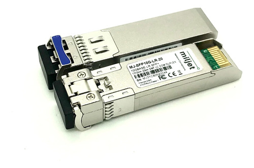 10gbase-lr Sfp+ 1310nm 20km Lc Duplex Transceiver Miljet