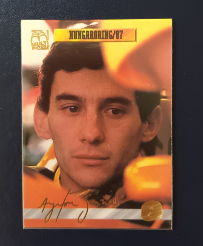 Card Luxo Airton Senna N° 34 De 120.
