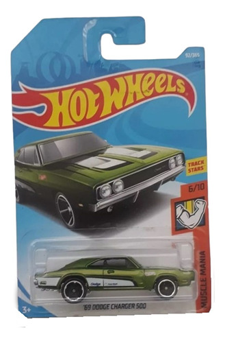 Dodge Charger 500 1969 #925 Hot Wheels Pocos Pueden Tenerlo!