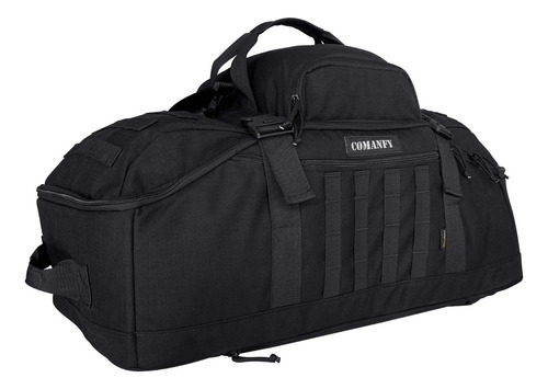 Mala De Viagem Grande Comanfy Em Cordura 1000d - Preto