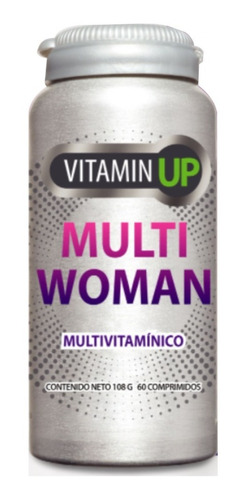 Vitamin Up Multiwoman. Multivitamínico (60 Comp). Newscience
