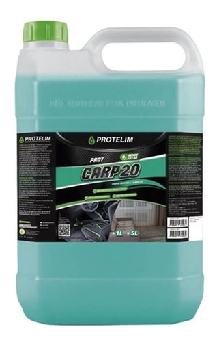 Detergente Prot Carp-20 5l P/ Limpeza Estofados/carpete