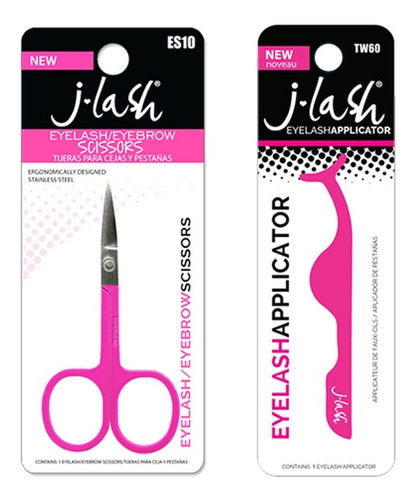 J.lash - Duo De Accesorios Para Pestañas Postizas Fucsia