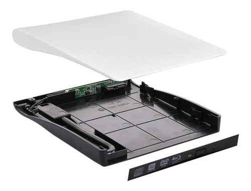 Cubierta De Caja Estándar Usb 3.0 Cd De 9.5 Rom Hd