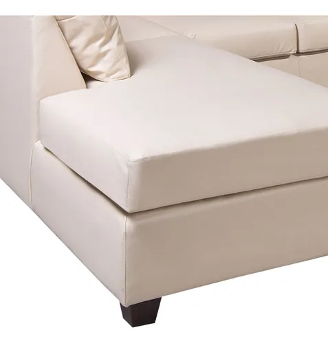 Sofá Seccional Padua Izquierdo Pu Grano Latam Home