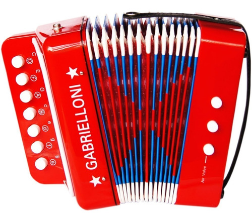 Acordeon Profesional Para Todas Las Edades Resistente Genial