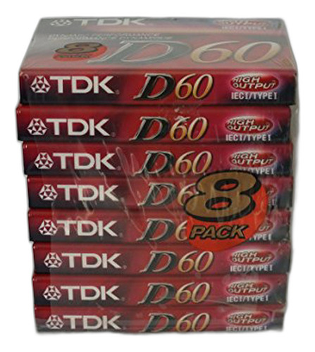 Tdk Dynamic Performance D60 Iec I - Tipo I De Alto Rendimien