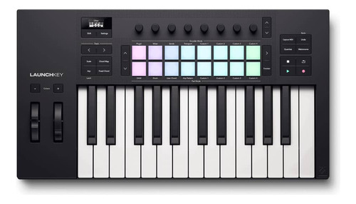 Controlador Novation Launchkey 25 Mk4 Usb Midi Keyboard