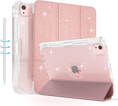 Funda Glitter Para iPad Air 5 Gen A2588/a2589/a2591/a2072 